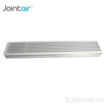 Diffuseur de grille de barre linéaire fixe HVAC pour la ventilation